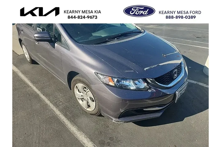 $13491 : Honda Civic 2014 LX 4dr Seda image 1