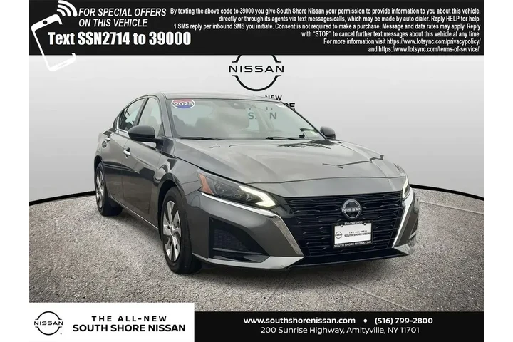 $19595 : Nissan Altima 2025 2.5 S 4dr image 1
