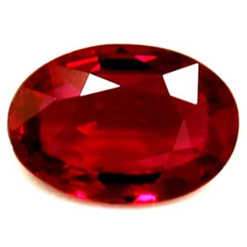 $1957 : Get Untreated Oval Ruby image 1