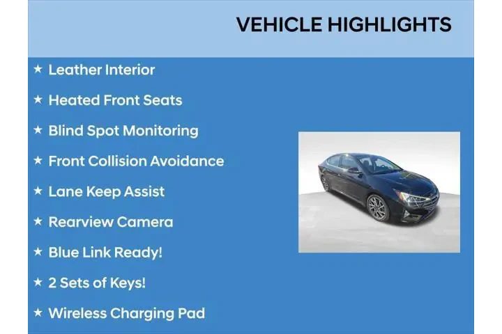 $14050 : Hyundai ELANTRA 2020 Limited image 3