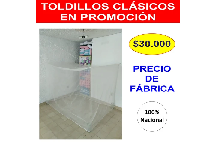 $30000 : OFERTA DIRECTA DE TOLDILLOS image 1
