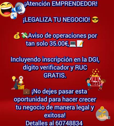 Aviso de Operaciones image 1