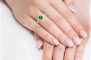 $1414 : Emerald Ring 0.60cttw thumbnail