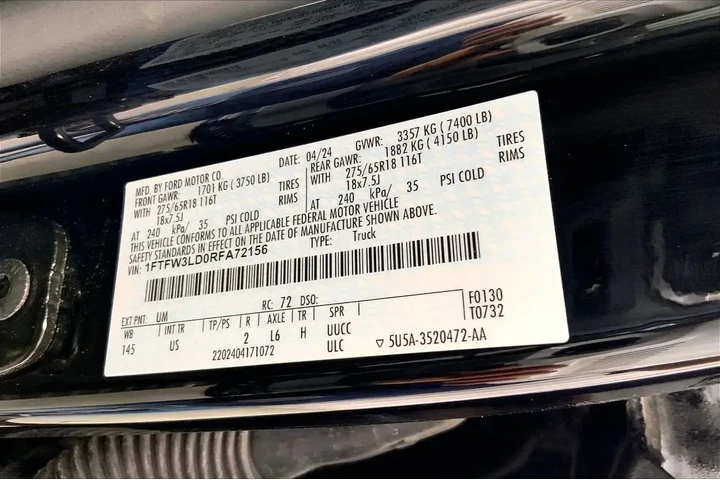 $36229 : Ford F-150 2024 4x4 XLT 4dr image 8