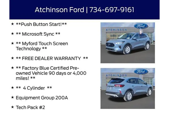 $25000 : Ford Escape 2023 AWD Active image 8