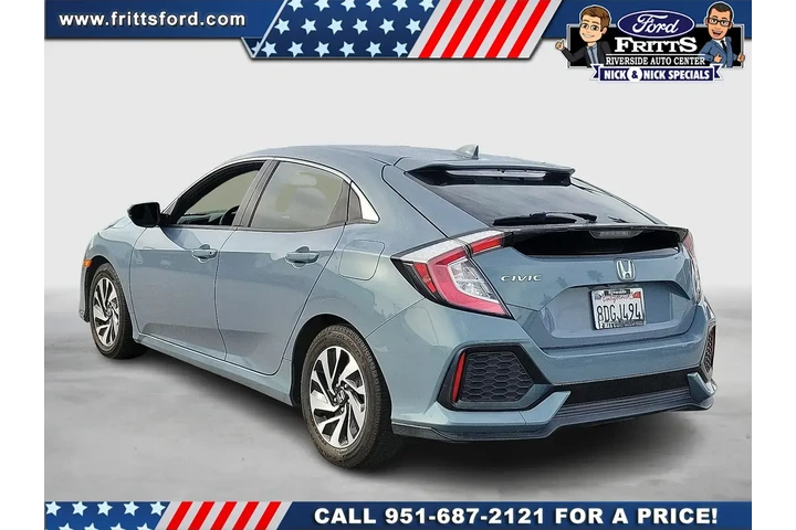 $18608 : Honda Civic 2018 LX 4dr Hatc image 3