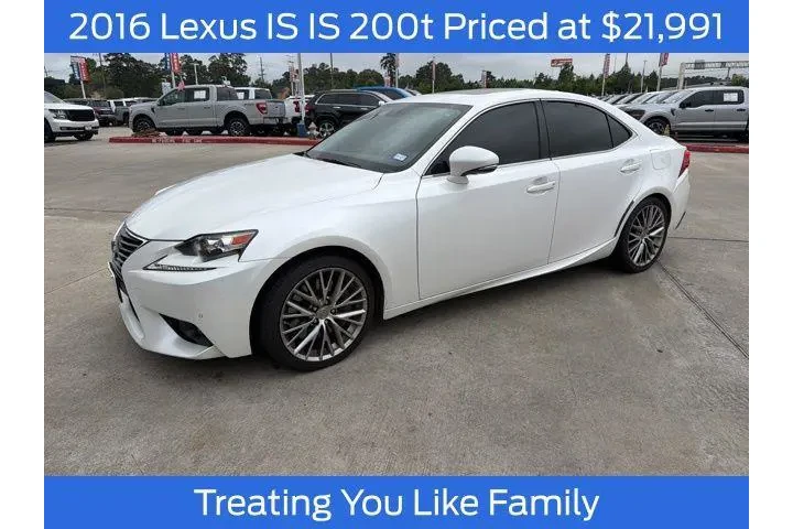 $21991 : Lexus IS 200t 2016 4dr Sedan image 1