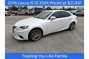 Lexus IS 200t 2016 4dr Sedan en Houston