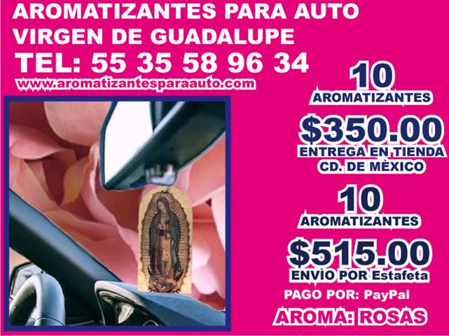 $250 : AROMATIZANTES VIRGEN  DE GUADA image 6