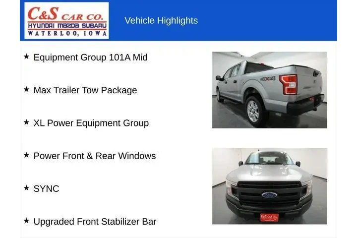 $26900 : Ford F-150 2020 4x4 XL 4dr S image 7
