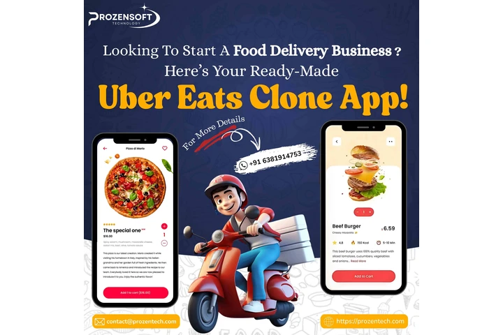 ProzenEats: UberEats Clone App image 1