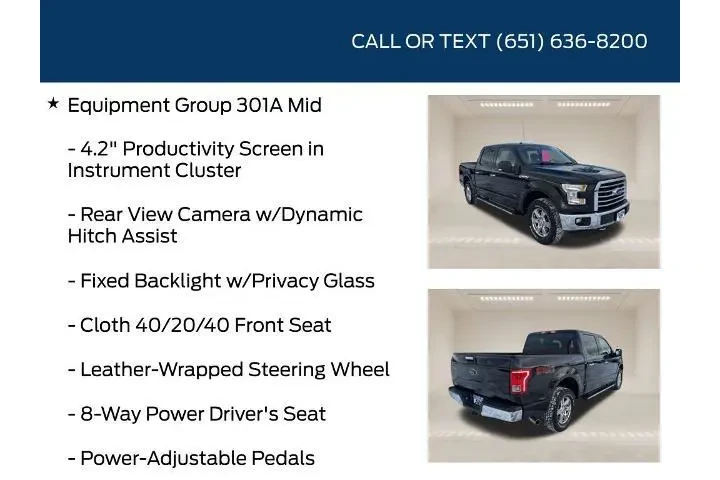 $18998 : Ford F-150 2016 4x4 XLT 4dr image 10