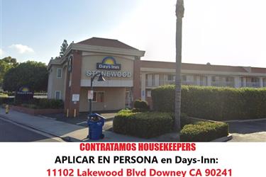 HOUSEKEEPERS PARA HOTELES en Los Angeles