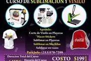 Curso de Estampado en Playeras en Los Angeles