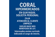 Coral hipermercados en Guayaquil