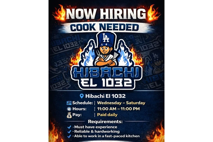 Hibachi cook image 1