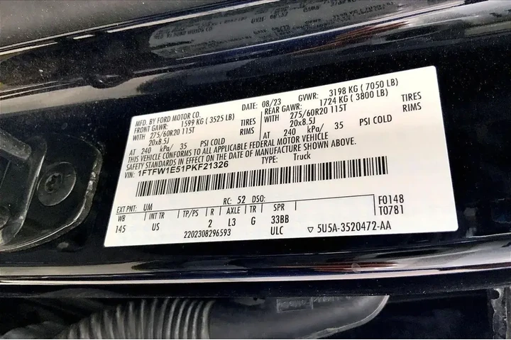 $35811 : Ford F-150 2023 4x4 King Ran image 8