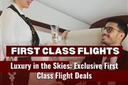 Book First Class Flight Deals thumbnail