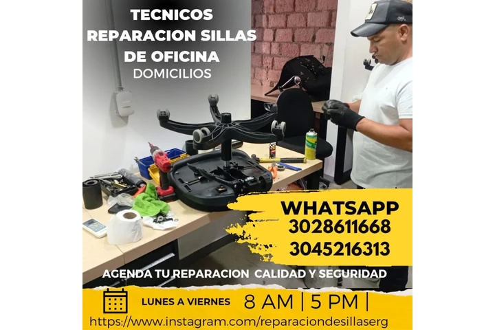 reparacion sillas de oficina image 7