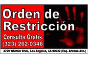 █►ORDEN RESTRICCION►VIOLENCIA?