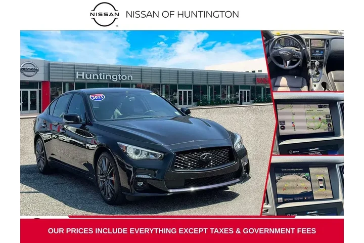 $39587 : INFINITI Q50 2023 AWD Red Sp image 1
