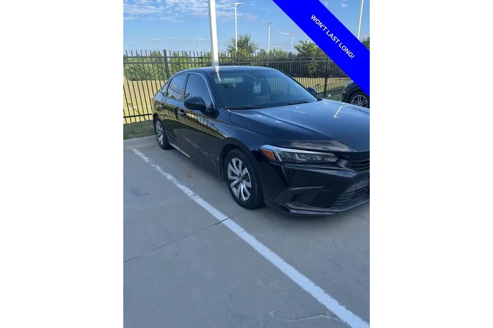 $21549 : Honda Civic 2022 LX 4dr Seda image 2