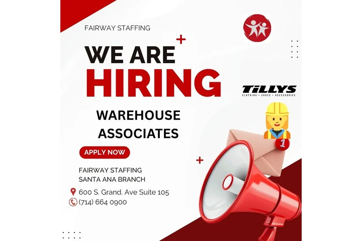 We are hiring for Tillys image 1