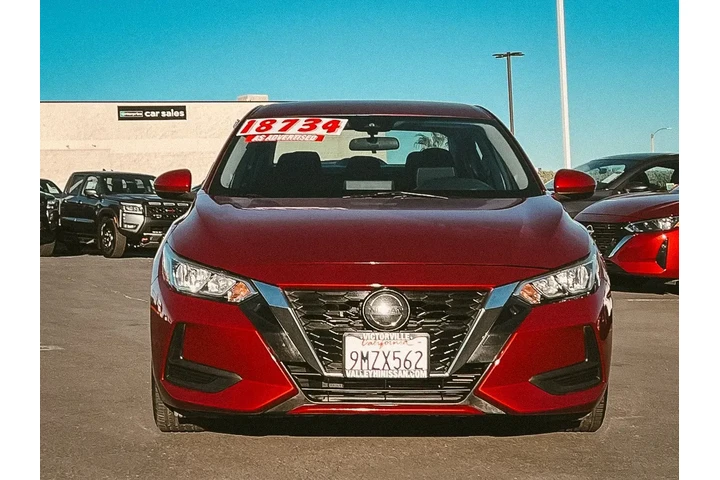 $17928 : Nissan Sentra 2022 SV 4dr Se image 8