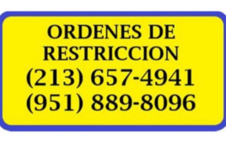 ORDEN DE RESTRICCION ? image 1