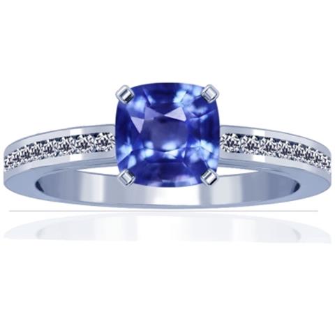 $1705 : Buy 1.35 cttw Sapphires Rings image 3