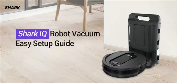 Shark IQ robot vacuum setup image 1