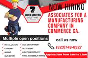 Labor General-Manufacturacion en Los Angeles