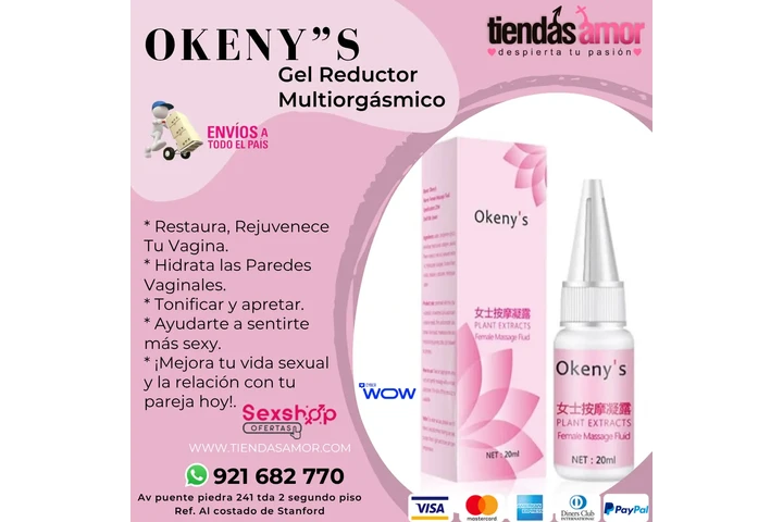 $22 : Okenys Gel Reductor Multiorgas image 1