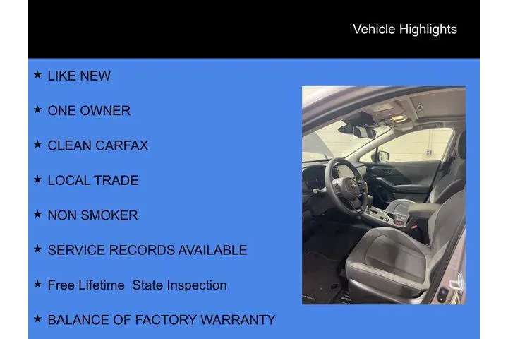 $28500 : Subaru Crosstrek 2025 AWD Pr image 8