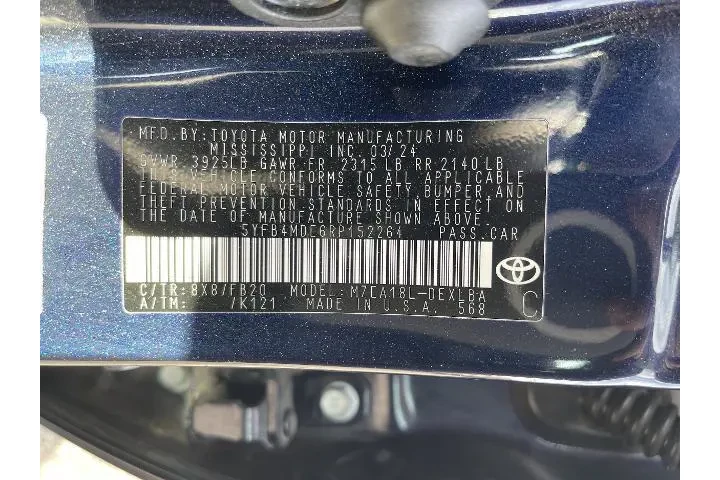 $19988 : Toyota Corolla 2024 LE 4dr S image 5