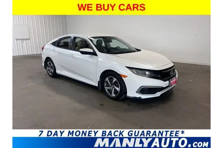 $16805 : Honda Civic 2020 LX 4dr Seda image 1