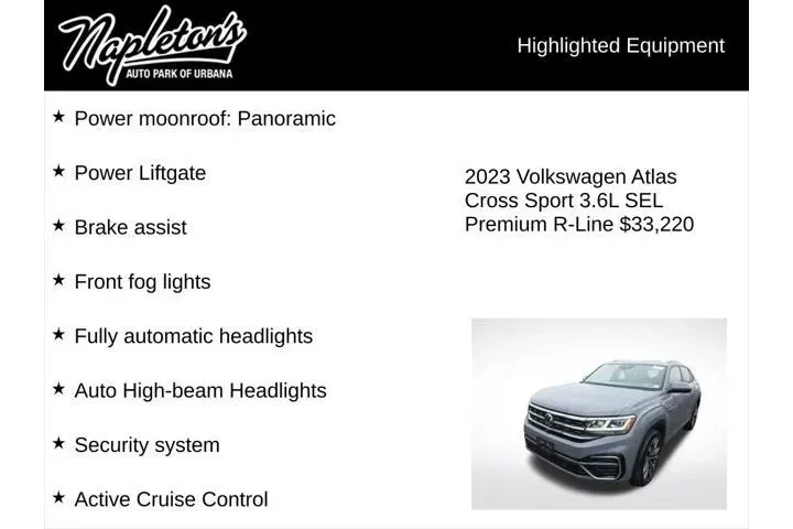 $33220 : Volkswagen Atlas Cross Sport image 6