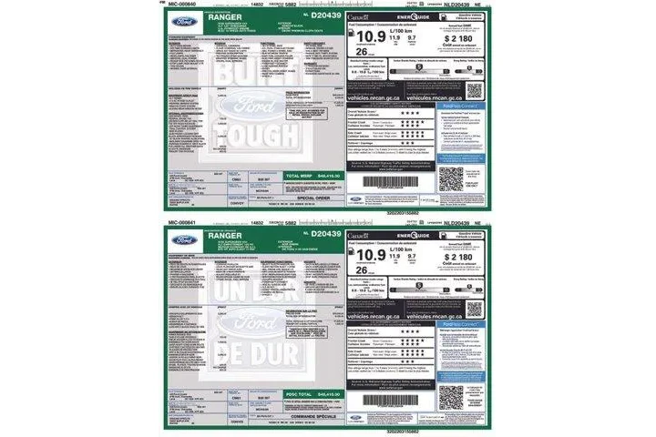 $32870 : Ford Ranger 2022 4x4 XLT 4dr image 9