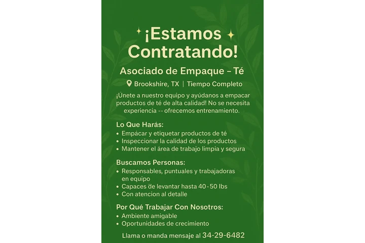 Asociado de empaque image 1