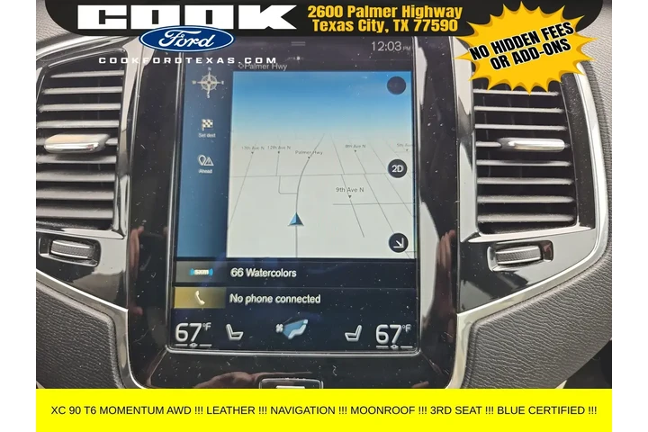 $18983 : Volvo XC90 2018 AWD T6 Momen image 6