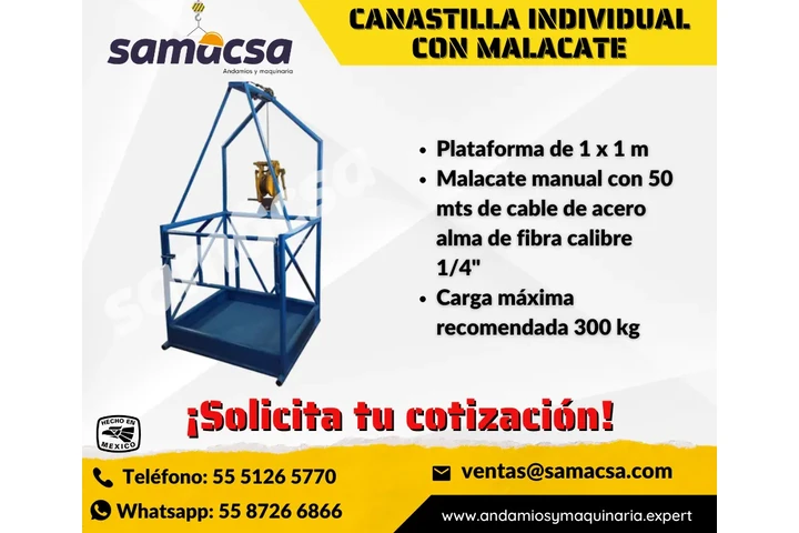 $1 : Canastilla Individual, SAMACSA image 1
