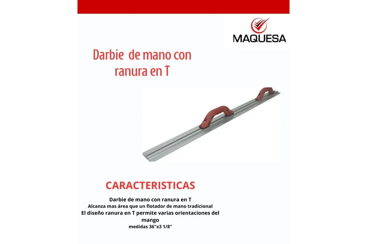 $75 : Llana manual tipo DARBY 36 Pul image 1