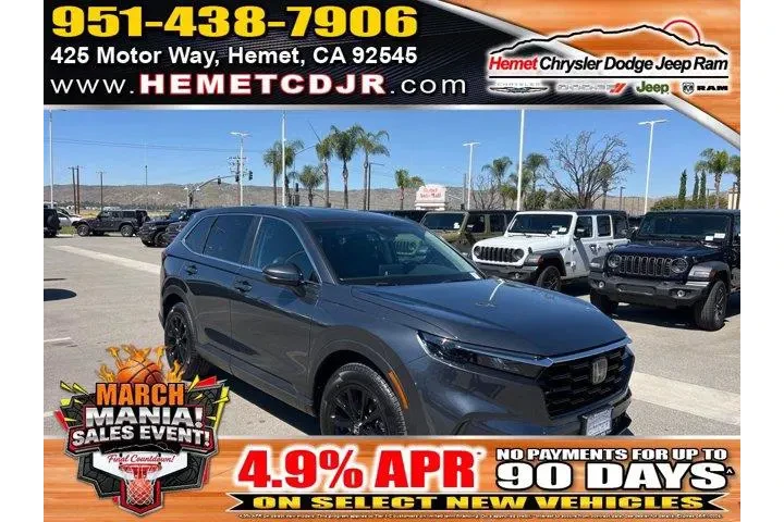 $34332 : Honda CR-V 2025 AWD EX-L 4dr image 1