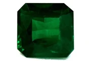 Asscher-cut natural emerald en Newark