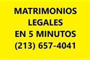 MATRIMONIO LEGAL EN 5 MINUTOS
