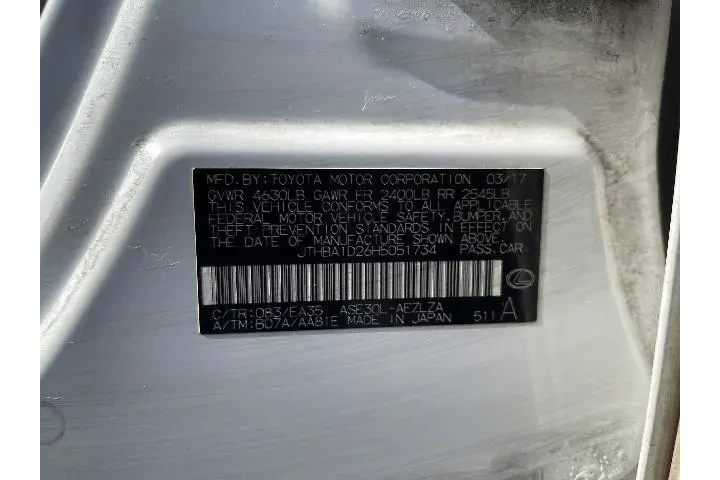 $17988 : Lexus IS 200t 2017 4dr Sedan image 5