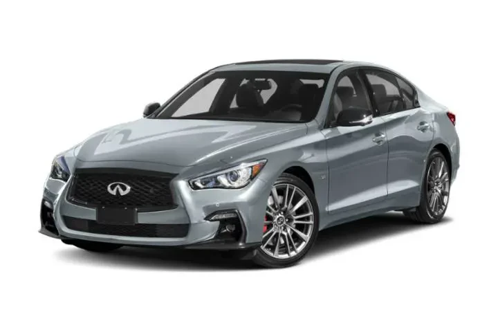 $37995 : INFINITI Q50 2022 Red Sport image 1