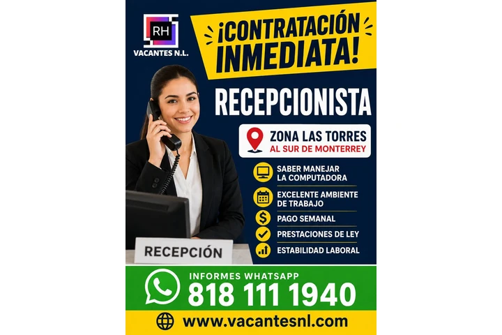 URGENTE SOLICITAMOS MONTRERREY image 1
