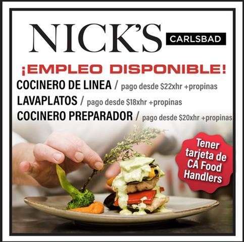 RESTAURANTE NICK'S SOLICITA image 1