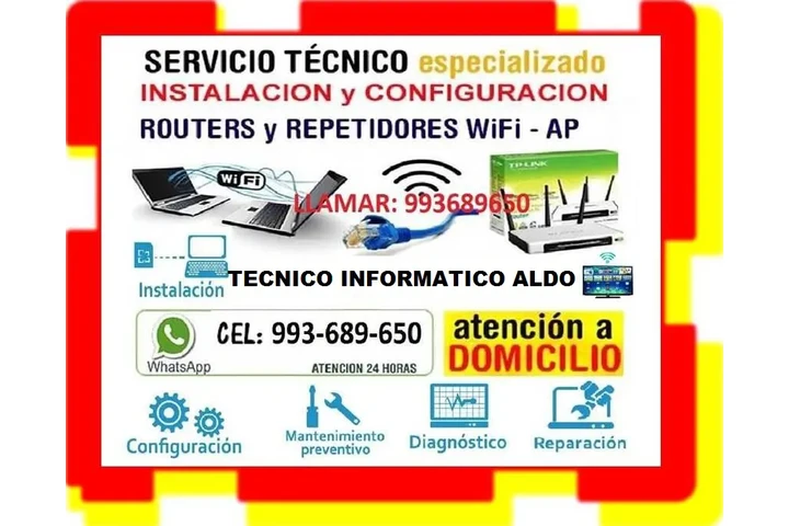 TECNICO DE INTERNET RED WIFI image 1
